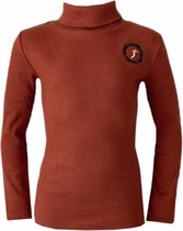 Topitm meiden coll shirt rib Sandra Rusty Red