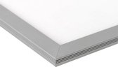 ACTIE! LED paneel 120x30cm - Zilveren rand - 4000K 840 - 40W 3600lm - Flikkervrij - 5 jaar garantie