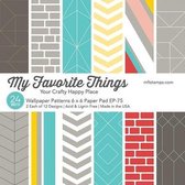 My Favorite Things Papierblok Wallpaper EP-75