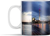 Mok - Rijn rivier in Dusseldorf - 350 ml - Beker