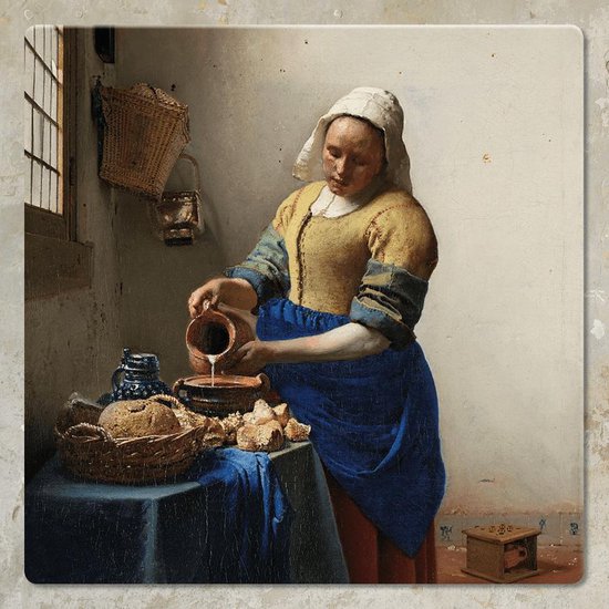 Tegeltje Melkmeisje – Johannes Vermeer