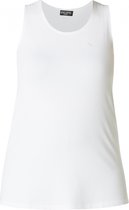 BASE LEVEL CURVY Alicia Top - White - maat 4(54/56)