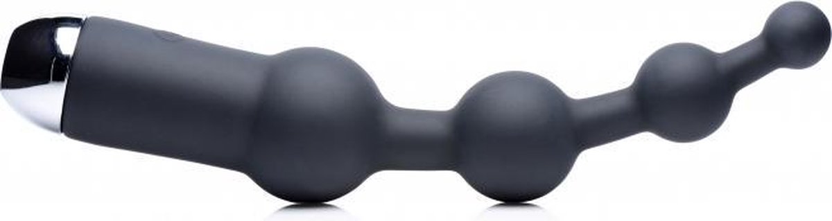 Goedkoopste 10x Silicone Anal Balls - Black