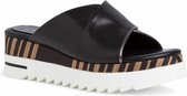 Marco Tozzi Dames Sandaaltje 2-2-27212-26 096 zwart F-breedte Maat: 38 EU