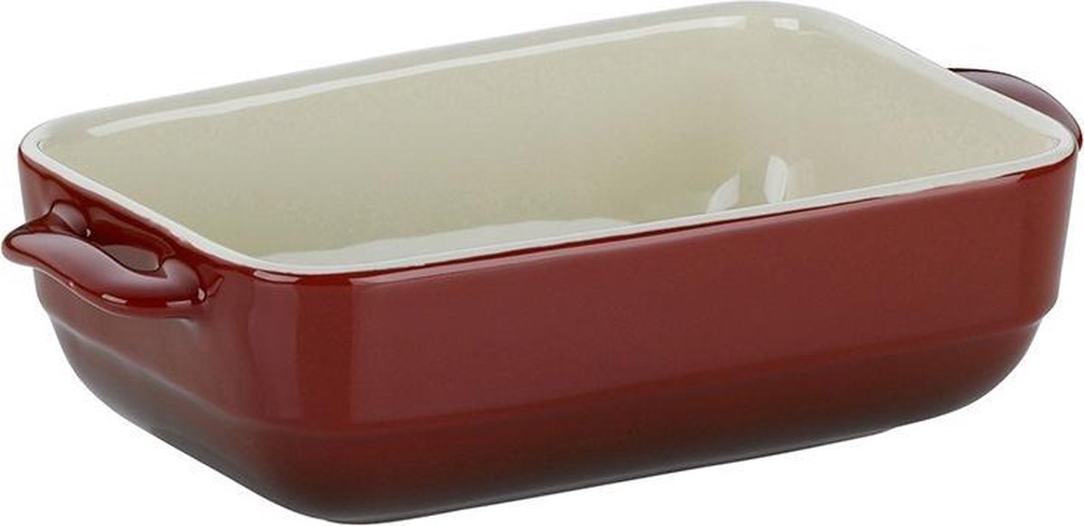 Ovenschaal Keramiek Rood, 22.5 cm x 12.5 cm - Kela | Malin