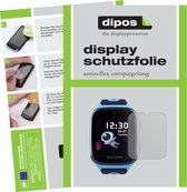 dipos I 2x Beschermfolie mat compatibel met Xplora X4 Folie screen-protector (expres kleiner dan het glas omdat het gebogen is)