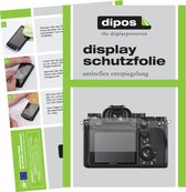 dipos I 2x Beschermfolie mat compatibel met Sony Alpha 7 II Folie screen-protector