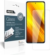 dipos I 2x Pantserfolie helder compatibel met Poco X3 NFC Beschermfolie 9H screen-protector (1x Voorkant + 1x Achterkant)