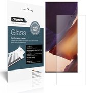 dipos I 2x Pantserfolie mat compatibel met Samsung Galaxy Note 20 Beschermfolie 9H screen-protector (expres kleiner dan het glas omdat het gebogen is)