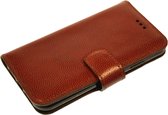 Made-NL Handgemaakte Samsung Galaxy A32 5G book case robuuste rood reptielen motive leer hoesje