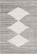 Modern berber-look vloerkleed Taznaxt - crème 5105 - 160x230 cm