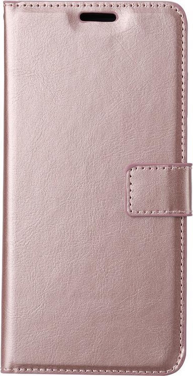 Bookcase Geschikt voor: Samsung Galaxy Xcover 5 - Rosé Goud - portemonnee hoesje