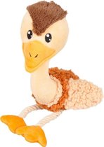 Flamingo pluche fieber vogel  - 10 x 12 x 35cm
