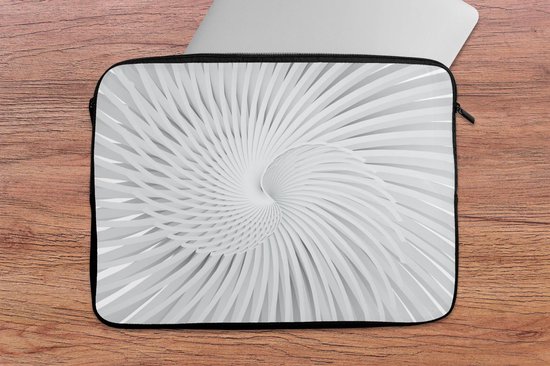 Housse pour ordinateur portable 13 pouces - Fond - Formes - Spirale - Housse pour ordinateur portable