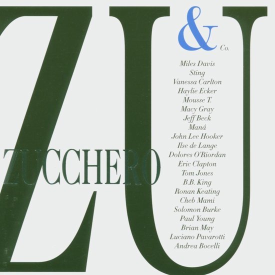 Omslag van Zucchero - Zu & Co (Dutch Edition)