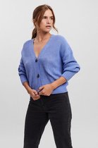 VERO MODA VMLEA LS V-NECK CUFF CARDIGAN Dames Vest - Maat XS
