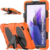 Samsung Galaxy Tab A7 Lite Hoes - Extreme Armor Case - Oranje