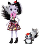 Enchantimals tienerpop Sage skunk & Caper 15 cm