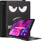Lenovo Yoga Tab 11 (2021) Hoes - Tri-Fold Book Case - Don't Touch Me