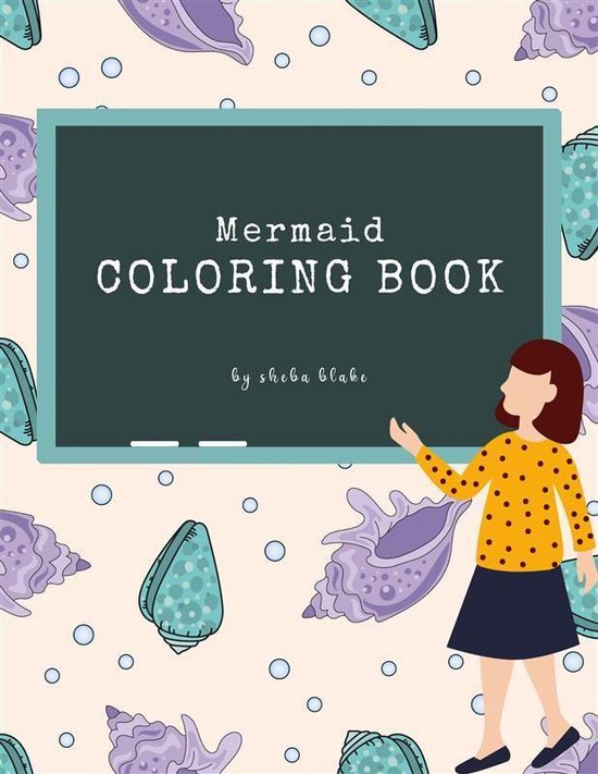 Mermaid Coloring Books 2 - Mermaid Coloring Book for Kids Ag ... - cover
