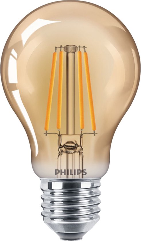 PHILIPS Vintage LED - 4W E27 Kaarslicht 2500K | Vervangt 35W