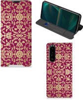 Bookcase Cadeautips Sony Xperia 5 III Telefoonhoesje met foto Barok Pink