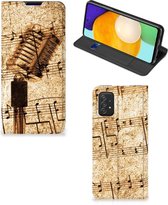 Cover Ontwerpen Geschikt voor Samsung Galaxy A03s Telefoonhoesje Bladmuziek