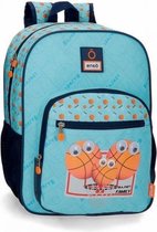 rugzak Basketbal junior 13 L 38 x 30 cm polyester blauw