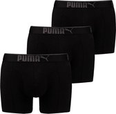 PUMA Boxershort Heren Sueded Cotton - Zwart - Maat XXL