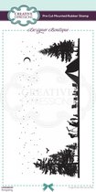 Creative Expressions Cling stamp - Sterren kijken - 11cm x 22cm