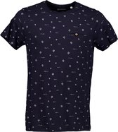 DEELUXE T-shirt met cactusprint MEXICO Night Blue