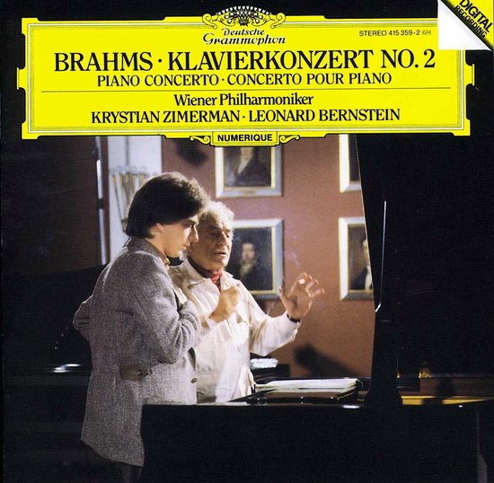 Foto: Brahms piano concerto no 2 in b flat op 83 cd 