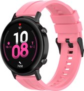 Horlogebandje Geschikt voor Huawei GT2 46MM  - Roze - Siliconen - Horlogebandje - Polsbandje - Bandjes.nu - Polsband