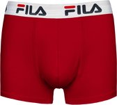 Fila - 2-pack Heren Boxershort - Rood - Maat  S