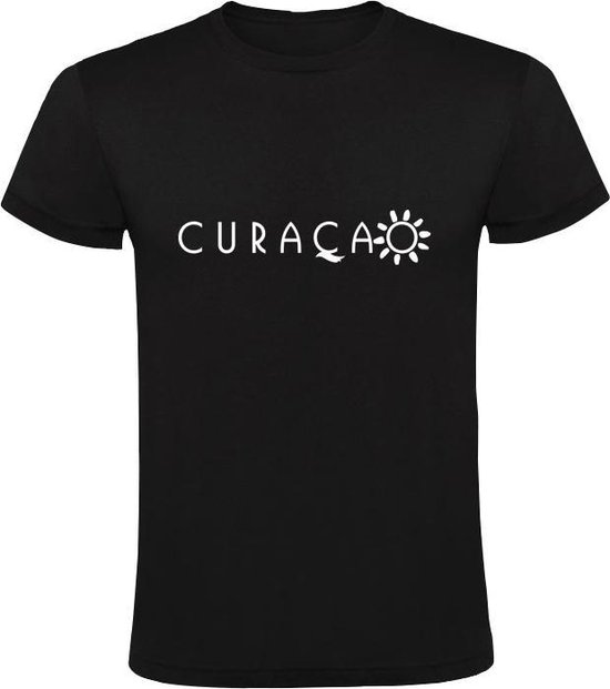 Foto: Curacao heren t shirt antillen zwart