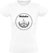 Maluku Dames t-shirt | Molukken | Wit