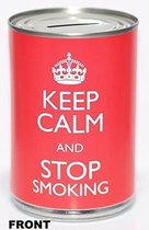 Spaarpot Keep Calm Rood (Gerececonditioneerd C)