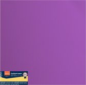 Florence Karton - Violet - 305x305mm - Ruwe textuur - 216g