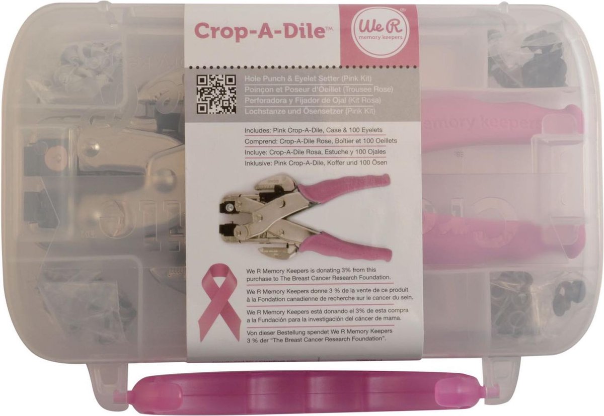 We R Memory Keepers Crop A Dile Punch Kit Bol Com