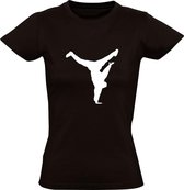 Breakdance hiphop Dames T-shirt | dansstijl | dans | streetdance | move | acrobatiek