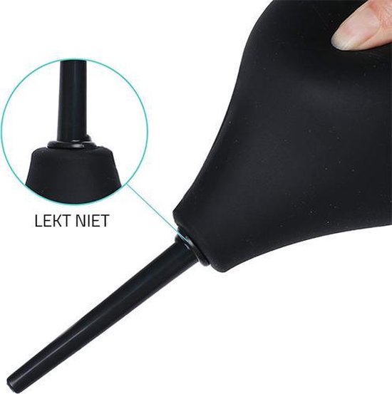 Erovibes - Anaal Douche - Klysma - Enema - Anaaldouche - Anal Douche - Intieme douche - 16 cm