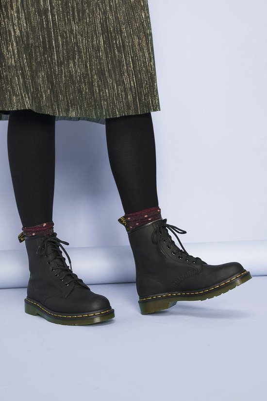 Dr. Martens Pascal Dames Veterboots - Zwart - Maat 40 | bol.com