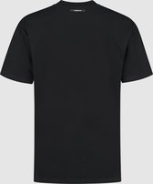 Purewhite -  Heren Relaxed Fit    T-shirt  - Zwart - Maat XL