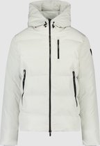 Purewhite -  Heren Regular Fit Puffer  Jas  - Wit - Maat L