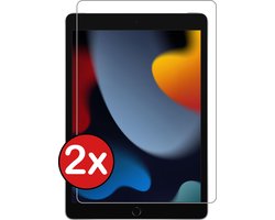 Screenprotector - 2 Stuks - Geschikt voor Apple iPad 8/9 (2020/2021) - 10.2 inch - 8e/9e Generatie - Extra Sterk - Beschermglas - Gehard Glas - Tempered Glass - Screen Protector