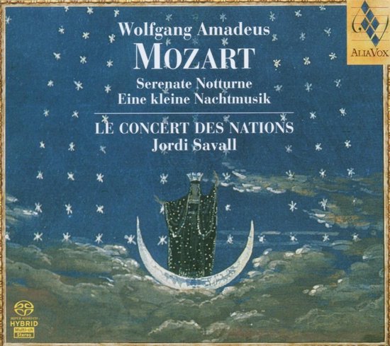 Le Concert Des Nations, Jordi Savall - Mozart: Serenate Notturne Eine Kleine Nachtmusik (CD)