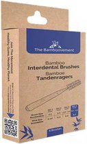 The Bamboovement Tandenragers 0,7 Mm Bamboe Naturel 6 Stuks