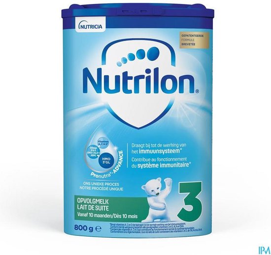 Nutrilon 3 Pdr 800g | bol.com