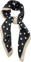 We Love Ties - Sjaal bandana Donna Dots zwart