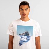 Dedicated - Stockholm Recycle Mountain  - Unisex - T-shirt - Wit - XL